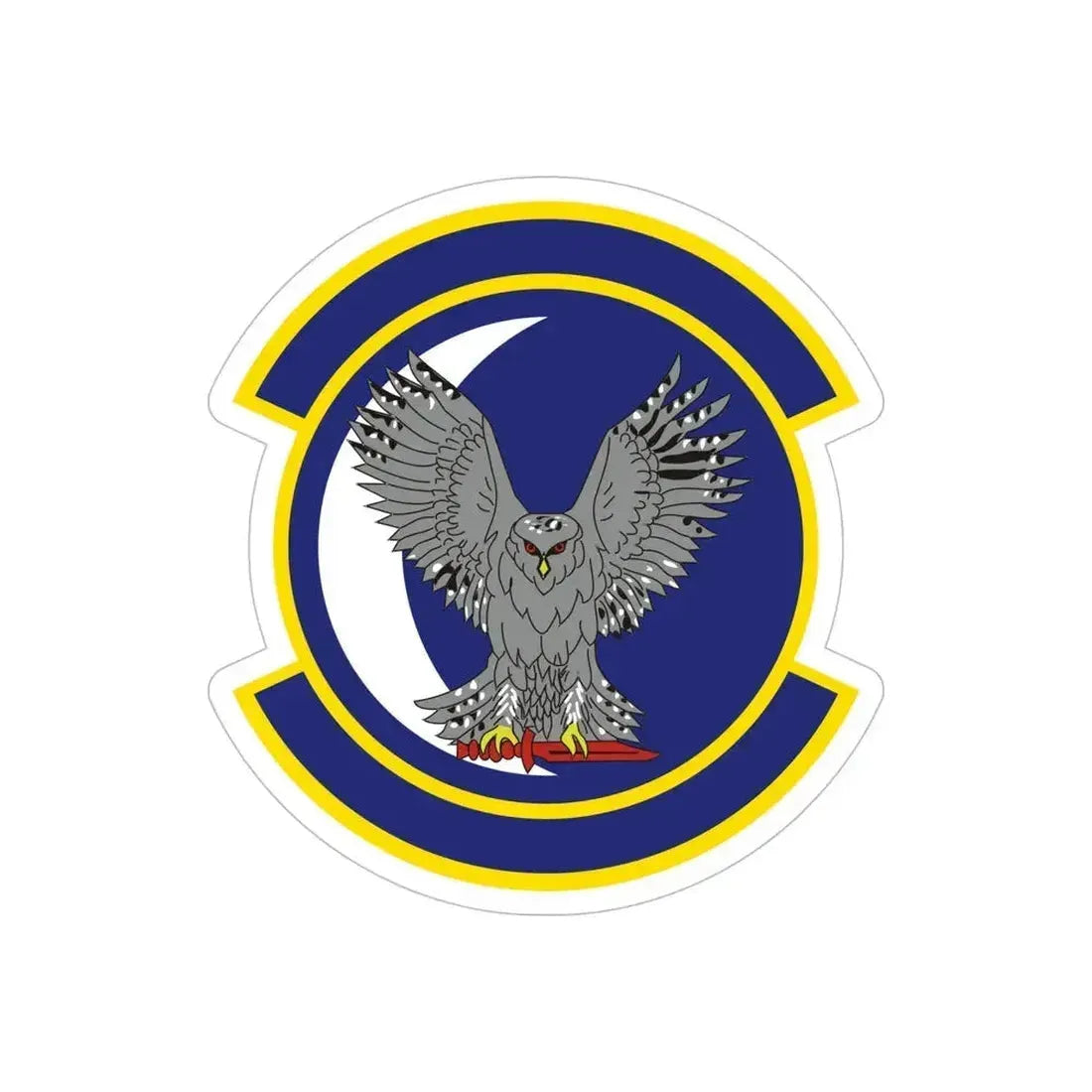 9 Special Operations Squadron AFSOC (U.S. Air Force) REVERSE PRINT Transparent Die-Cut STICKER 6 Inch Die-Cut Transparent - The Sticker Space