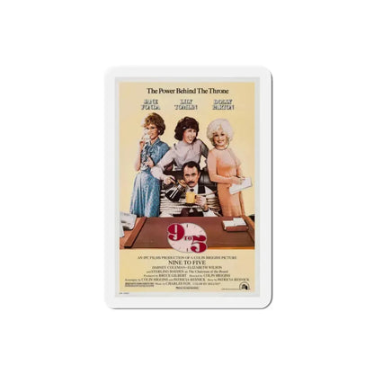 9 to 5 1980 Movie Poster Refrigerator Magnet 2 Inch - The Sticker Space