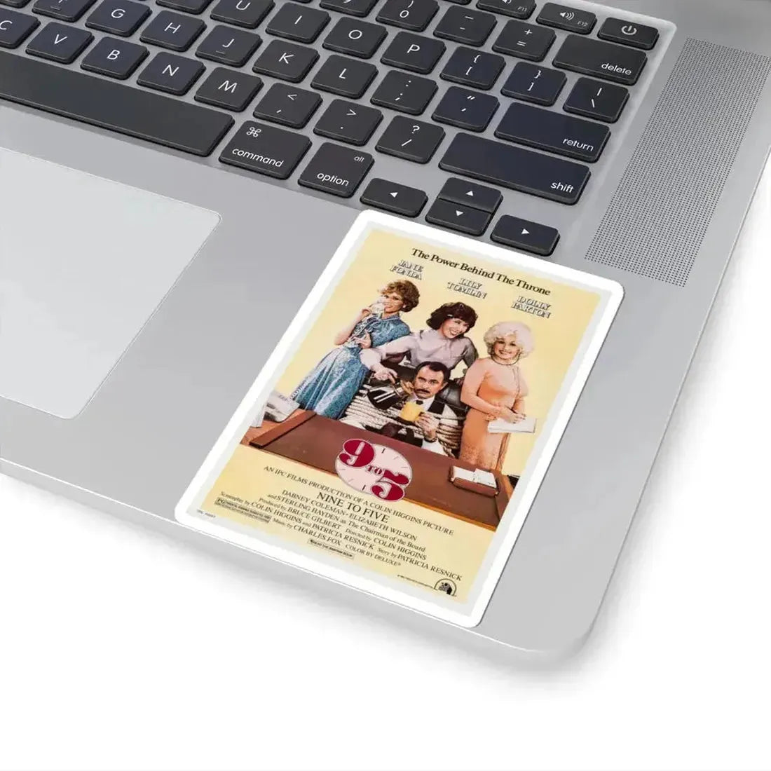 9 to 5 1980 Movie Poster - STICKER Vinyl Kiss-Cut Decal - The Sticker Space