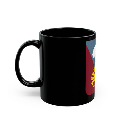 9 Transportation Battalion 2 (U.S. Army) Black Coffee Mug-The Sticker Space