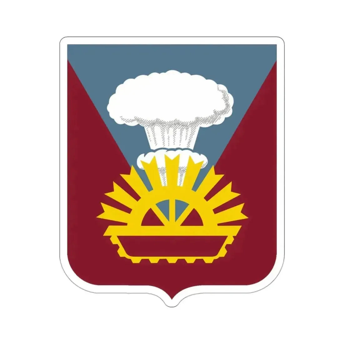 9 Transportation Battalion 2 (U.S. Army) STICKER Vinyl Die-Cut Decal 3 Inch - The Sticker Space