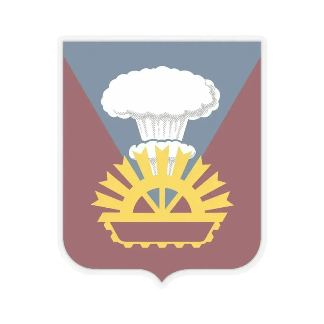 9 Transportation Battalion 2 (U.S. Army) STICKER Vinyl Kiss-Cut Decal 6 Inch Transparent - The Sticker Space