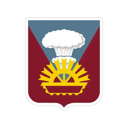 9 Transportation Battalion 2 (U.S. Army) Transparent STICKER Die-Cut Vinyl Decal 5 Inch - The Sticker Space