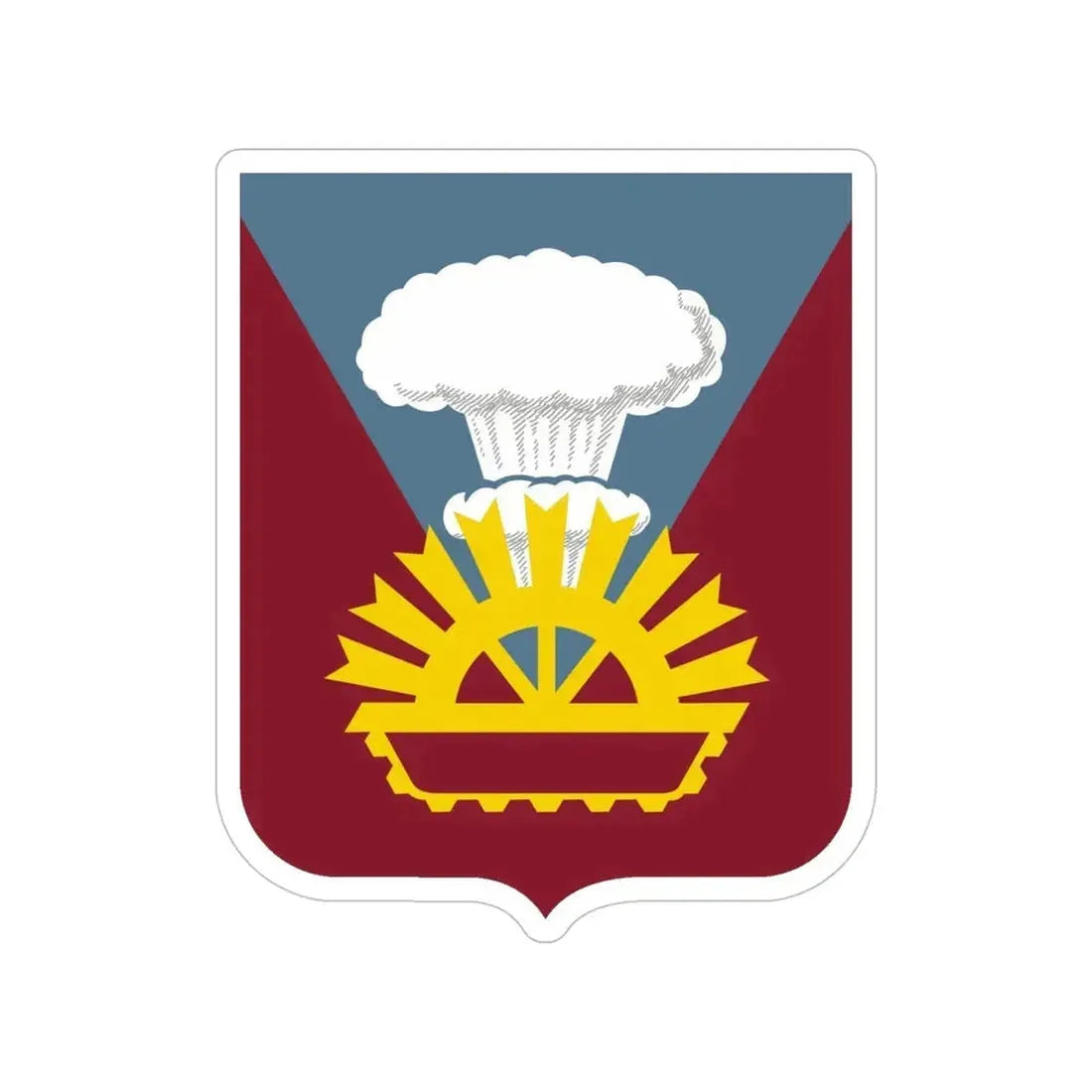 9 Transportation Battalion 2 (U.S. Army) Transparent STICKER Die-Cut Vinyl Decal 6 Inch - The Sticker Space