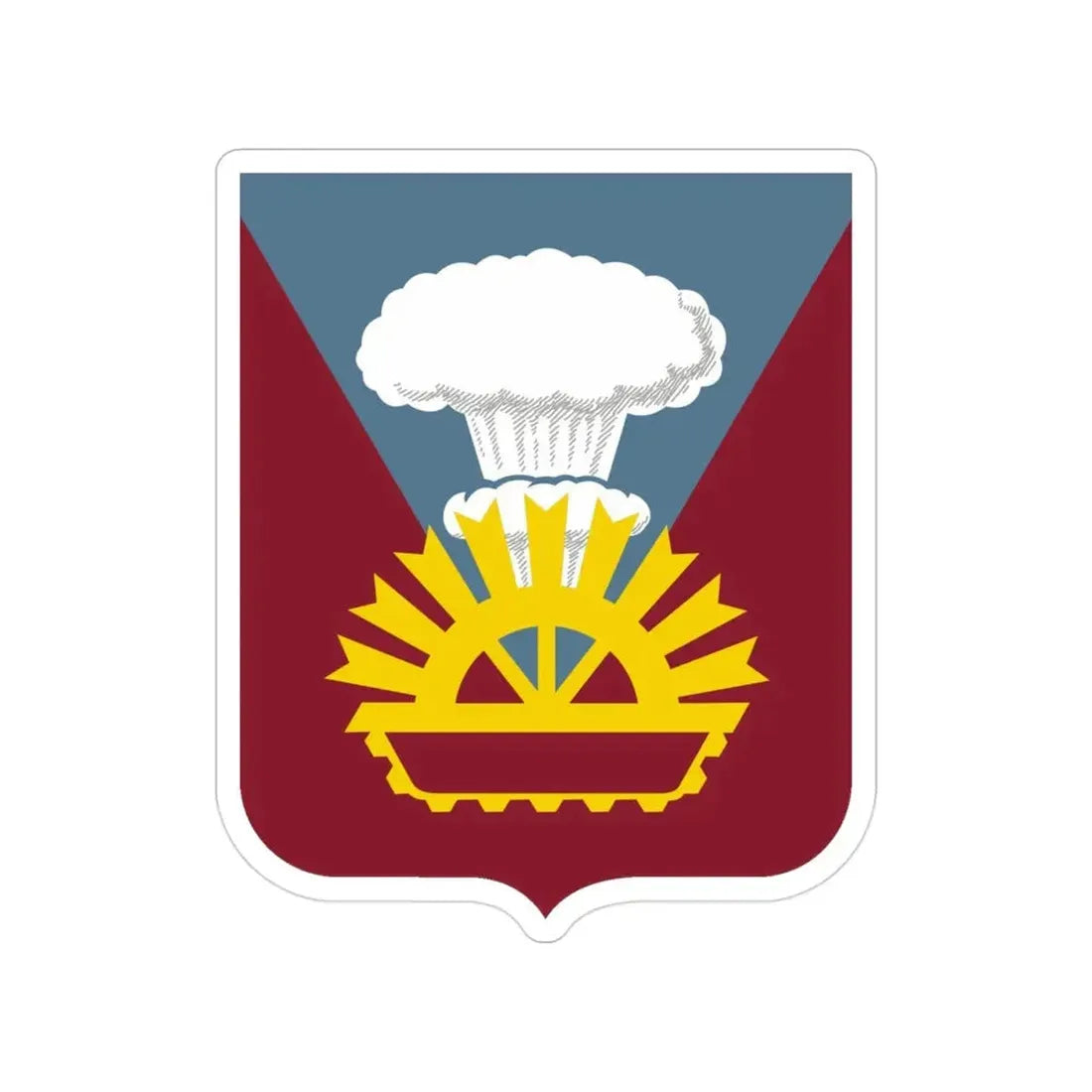 9 Transportation Battalion 2 (U.S. Army) Transparent STICKER Die-Cut Vinyl Decal - The Sticker Space