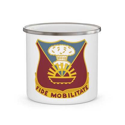 9 Transportation Battalion (U.S. Army) 12oz Enamel Mug-12oz-The Sticker Space