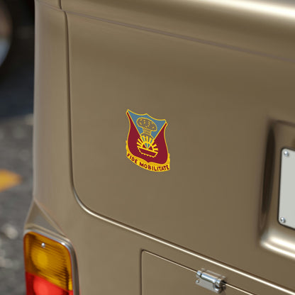 9 Transportation Battalion (U.S. Army) Transparent STICKER Die-Cut Vinyl Decal-The Sticker Space