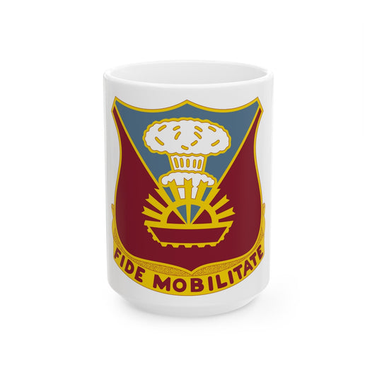 9 Transportation Battalion (U.S. Army) White Coffee Mug-15oz-The Sticker Space