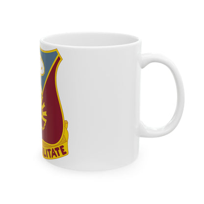 9 Transportation Battalion (U.S. Army) White Coffee Mug-The Sticker Space