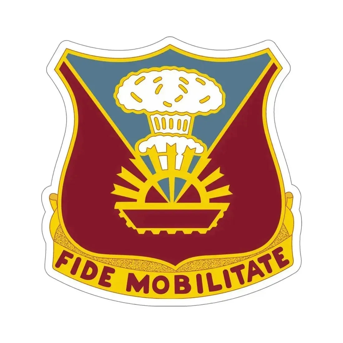 9 Transportation Battalion (U.S. Army) STICKER Vinyl Die-Cut Decal 6 Inch - The Sticker Space