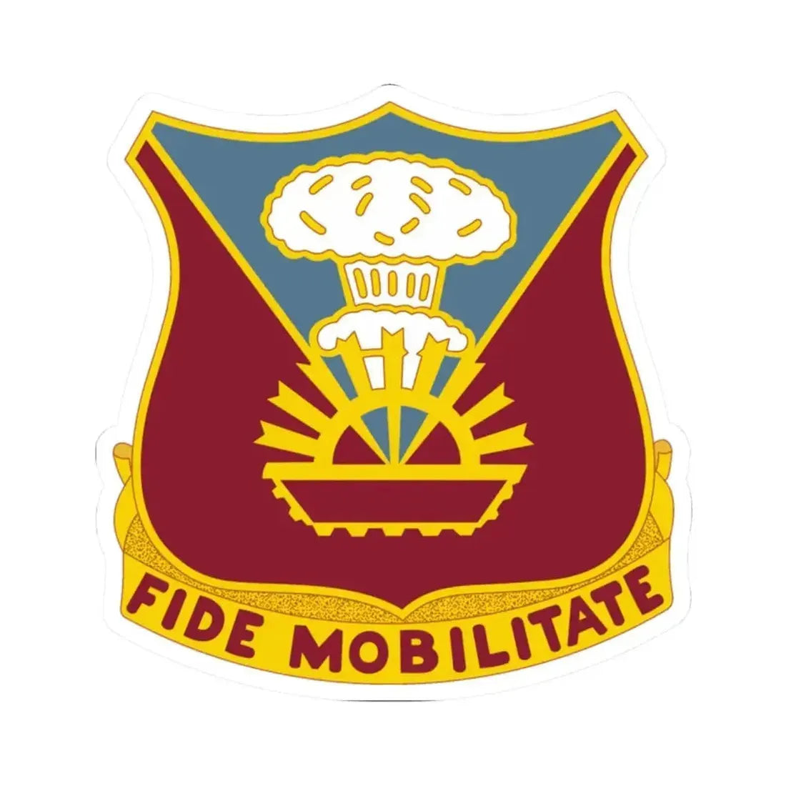 9 Transportation Battalion (U.S. Army) STICKER Vinyl Kiss-Cut Decal - The Sticker Space