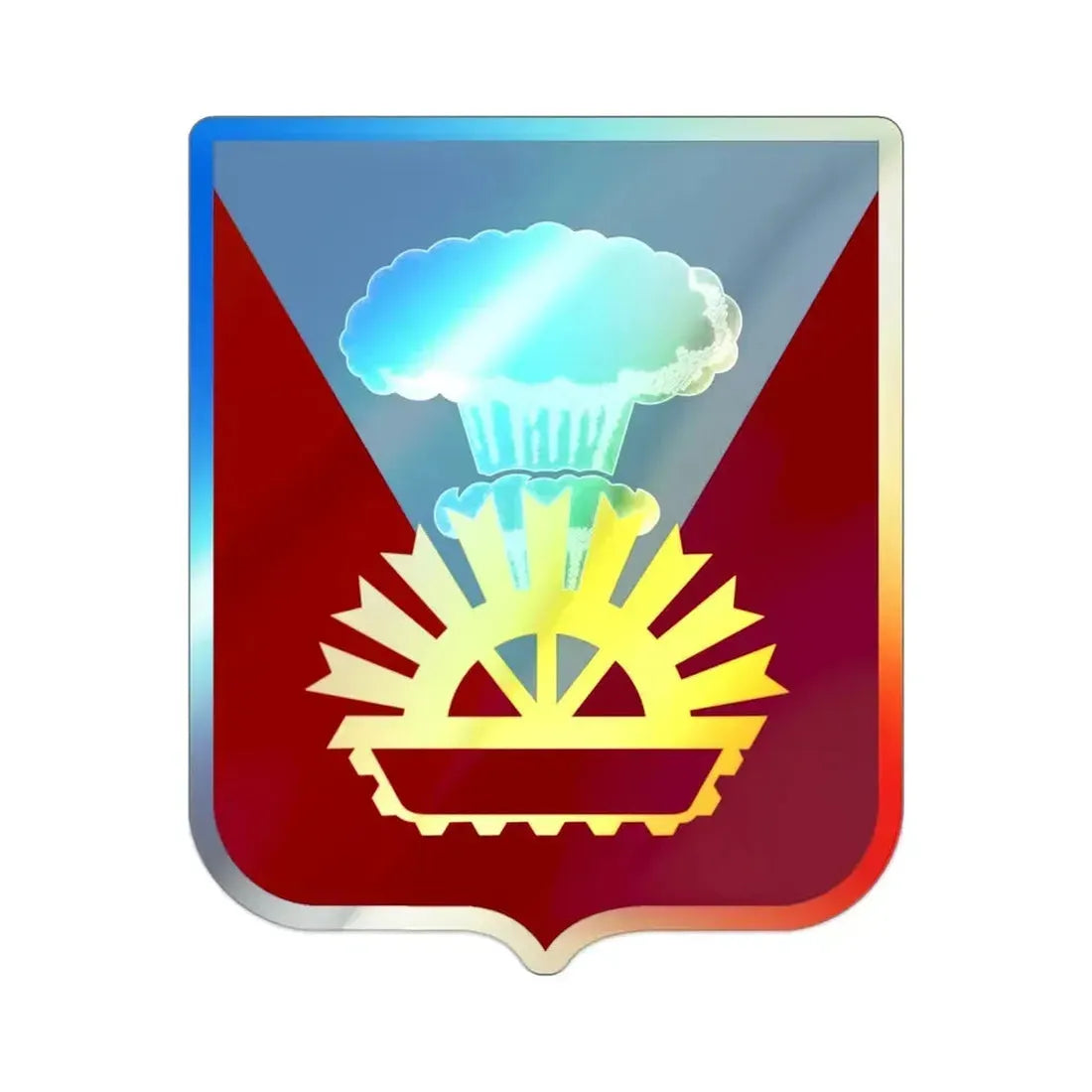 9 Transportation Battalion v2 (U.S. Army) Holographic STICKER Die-Cut Vinyl Decal - The Sticker Space