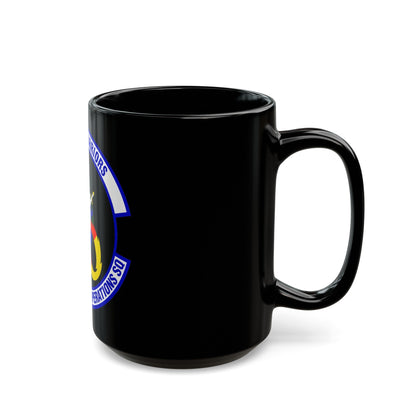 90 Cyberspace Operations Squadron ACC (U.S. Air Force) Black Coffee Mug-The Sticker Space