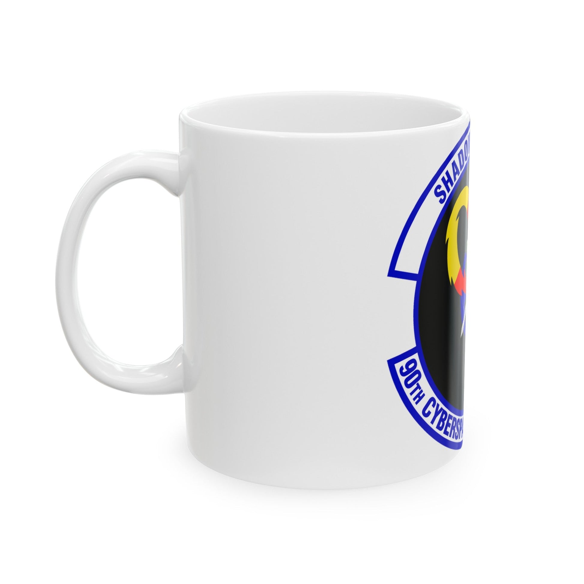 90 Cyberspace Operations Squadron ACC (U.S. Air Force) White Coffee Mug-The Sticker Space