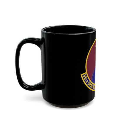 90 Operational Medical Readiness Squadron AFGSC (U.S. Air Force) Black Coffee Mug-The Sticker Space