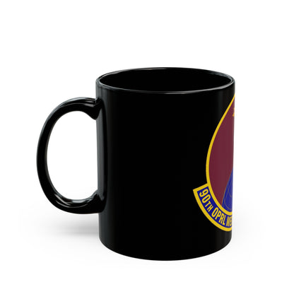 90 Operational Medical Readiness Squadron AFGSC (U.S. Air Force) Black Coffee Mug-The Sticker Space