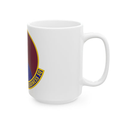 90 Operational Medical Readiness Squadron AFGSC (U.S. Air Force) White Coffee Mug-The Sticker Space