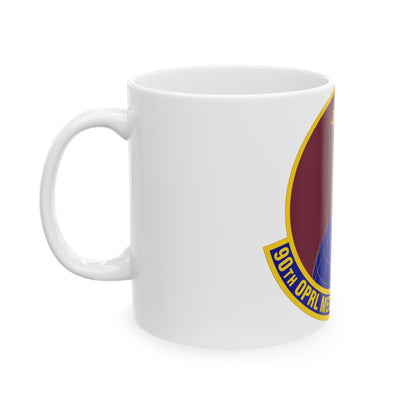 90 Operational Medical Readiness Squadron AFGSC (U.S. Air Force) White Coffee Mug-The Sticker Space