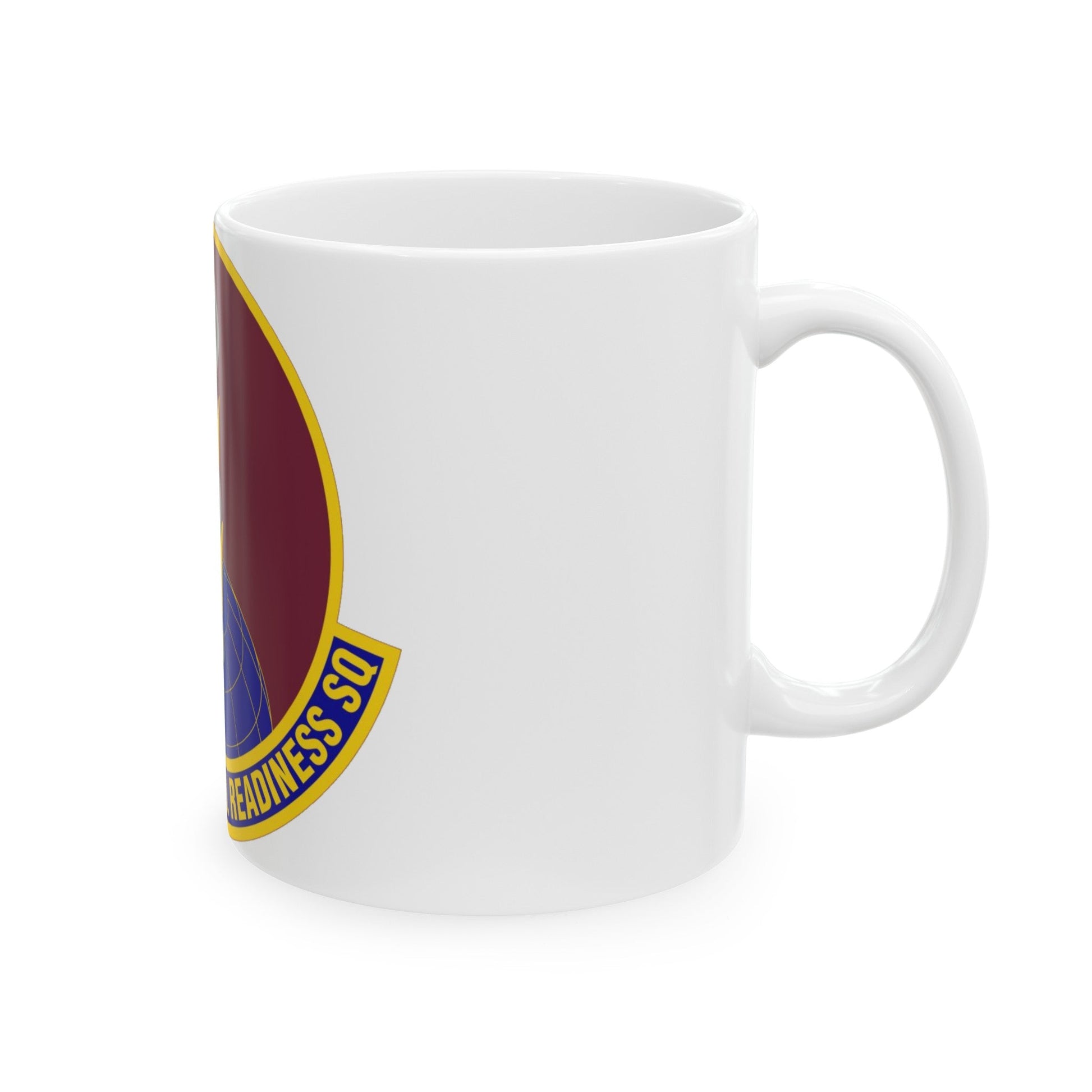 90 Operational Medical Readiness Squadron AFGSC (U.S. Air Force) White Coffee Mug-The Sticker Space