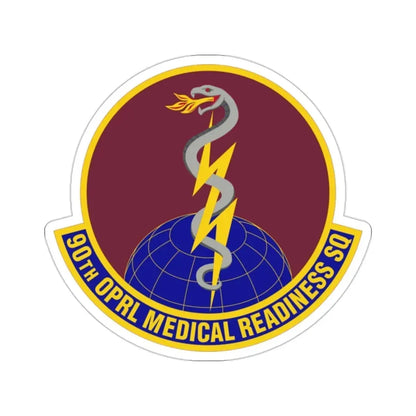 90 Operational Medical Readiness Squadron AFGSC (U.S. Air Force) STICKER Vinyl Die-Cut Decal - The Sticker Space