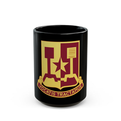 90 Transportation Battalion (U.S. Army) Black Coffee Mug-15oz-The Sticker Space