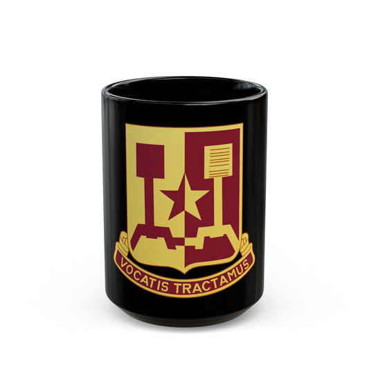 90 Transportation Battalion (U.S. Army) Black Coffee Mug-15oz-The Sticker Space