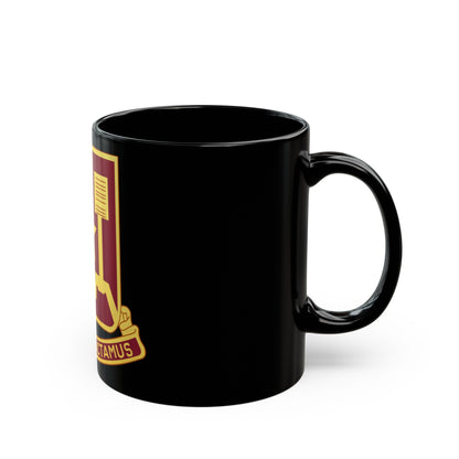 90 Transportation Battalion (U.S. Army) Black Coffee Mug-The Sticker Space