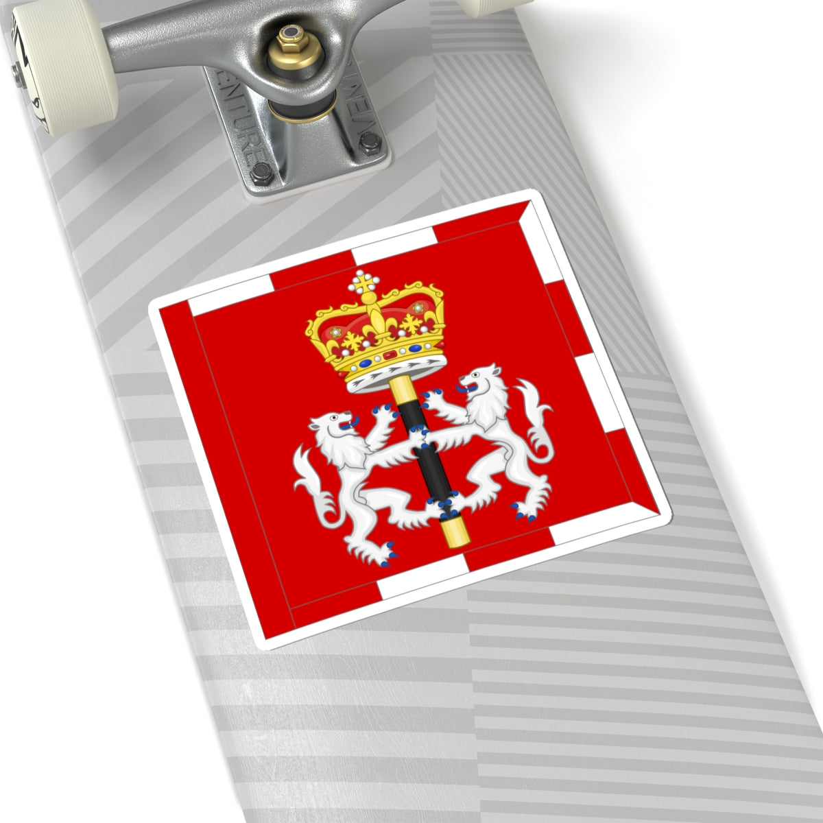 Flag of the Ross Herald Extraordinary (Scotland) STICKER Vinyl Kiss-Cut Decal