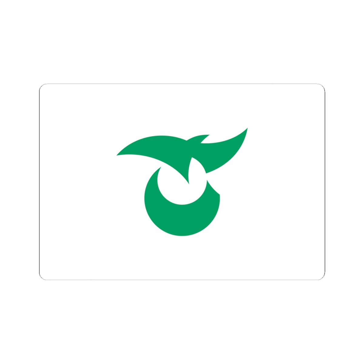Flag of Saku Nagano (Japan) STICKER Vinyl Kiss-Cut Decal