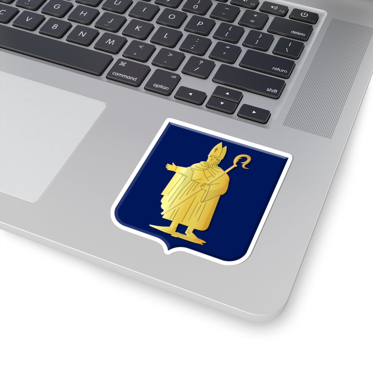 Baarn wapen oud (Netherlands) (Coat of Arms) STICKER Vinyl Kiss-Cut Decal