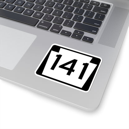 PA-141 (Pennsylvania) (Road Sign) STICKER Vinyl Kiss-Cut Decal