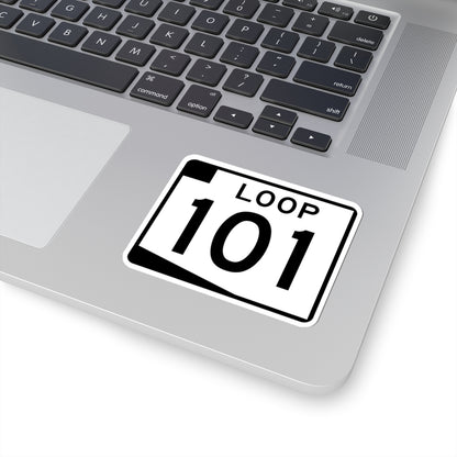 Arizona 101 (Arizona) (Road Sign) STICKER Vinyl Kiss-Cut Decal