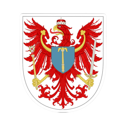 Arms of Brandenburg (Denmark) (Coat of Arms) STICKER Vinyl Kiss-Cut Decal