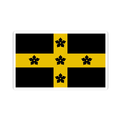 Flag of the Diocese of St Davids (United Kingdom) STICKER Vinyl Kiss-Cut Decal