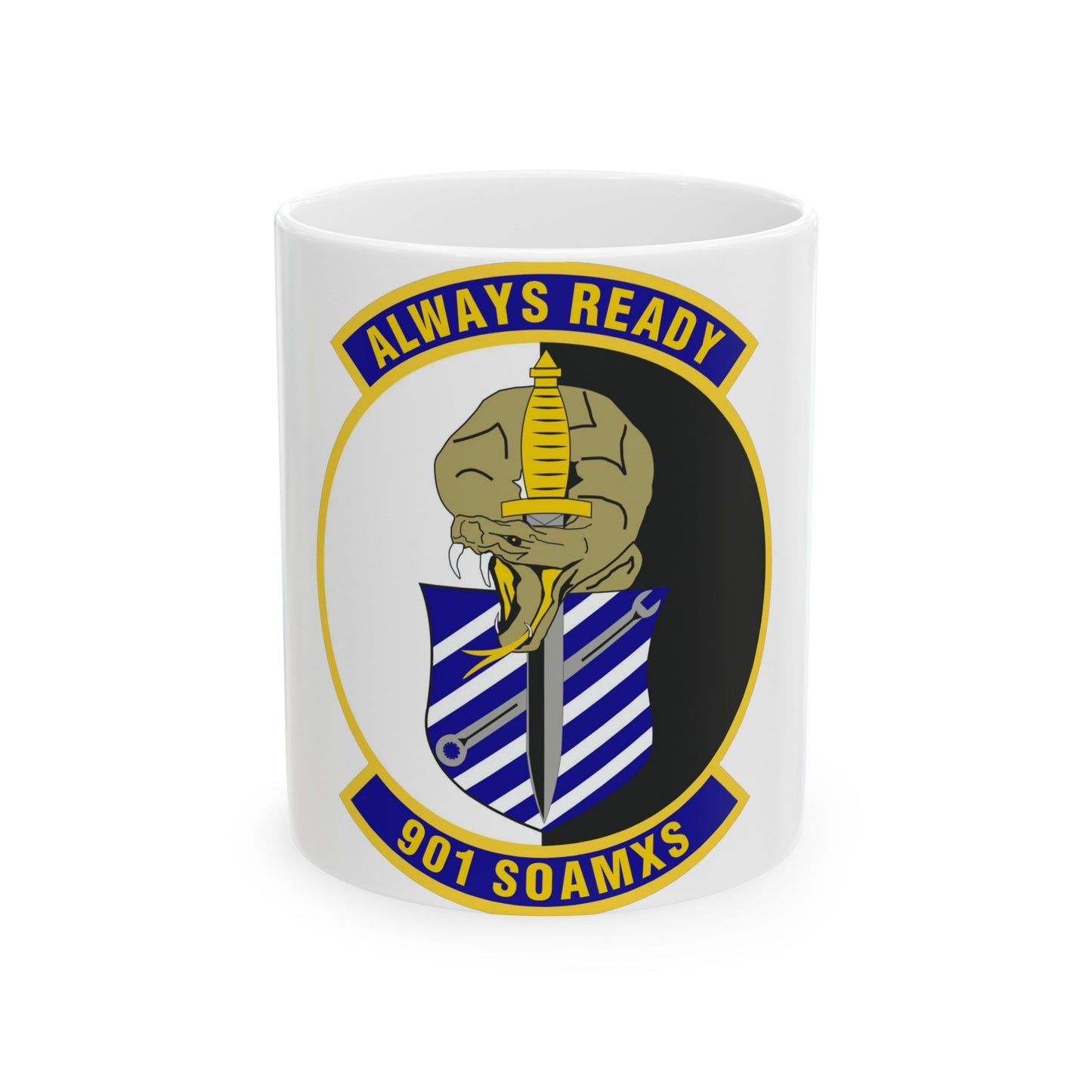 901st Special Operations Aircraft Maintenance Squadron (U.S. Air Force) White Coffee Mug-11oz-The Sticker Space