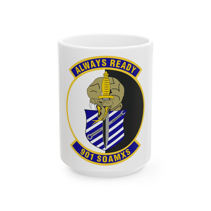 901st Special Operations Aircraft Maintenance Squadron (U.S. Air Force) White Coffee Mug-15oz-The Sticker Space