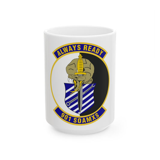 901st Special Operations Aircraft Maintenance Squadron (U.S. Air Force) White Coffee Mug-15oz-The Sticker Space