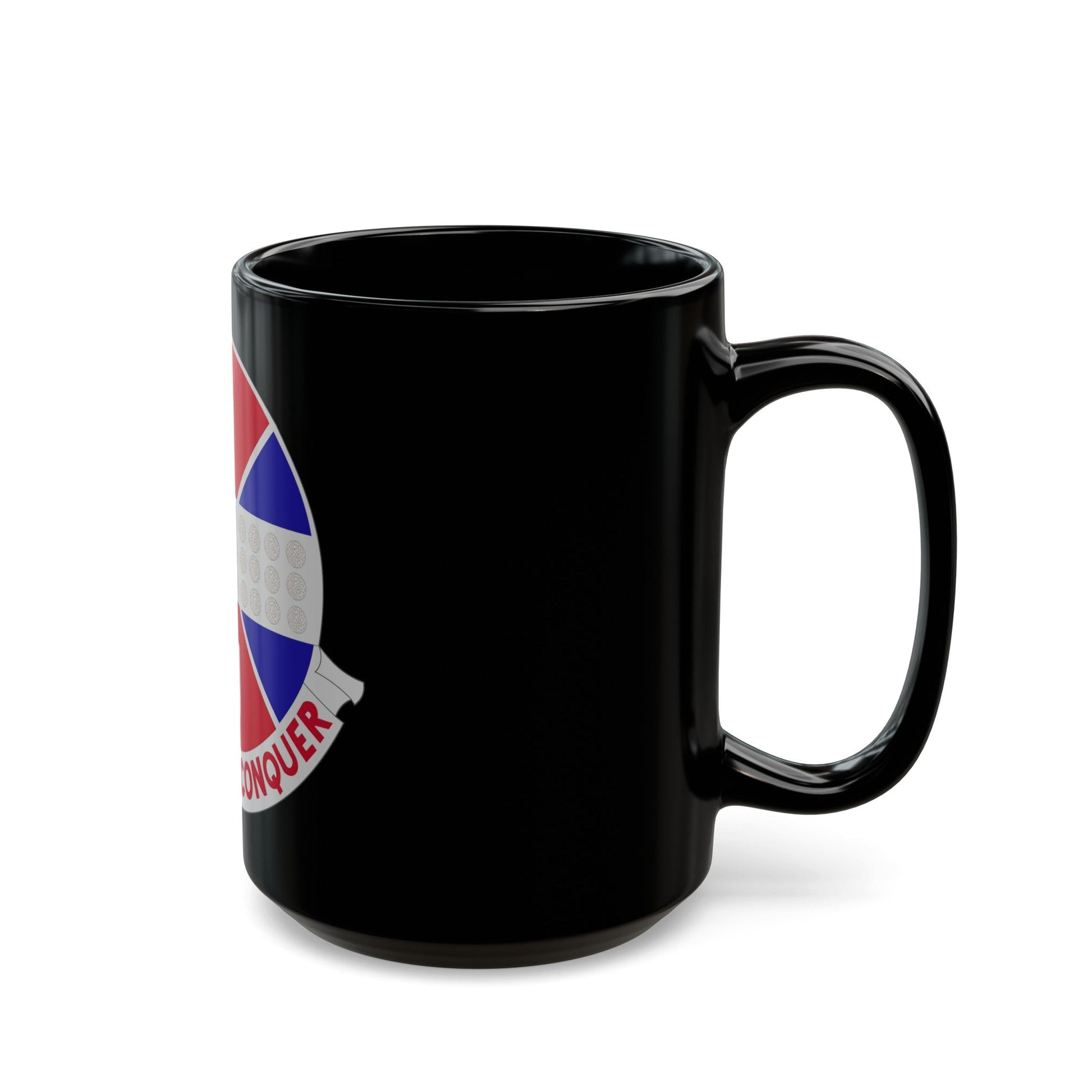 902 Engineer Company (U.S. Army) Black Coffee Mug-The Sticker Space