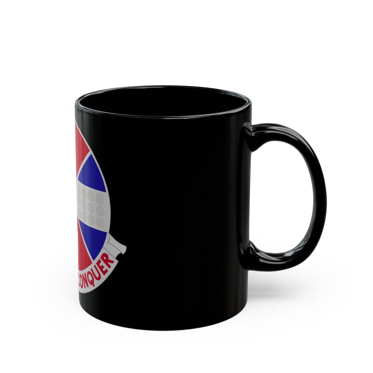 902 Engineer Company (U.S. Army) Black Coffee Mug-The Sticker Space