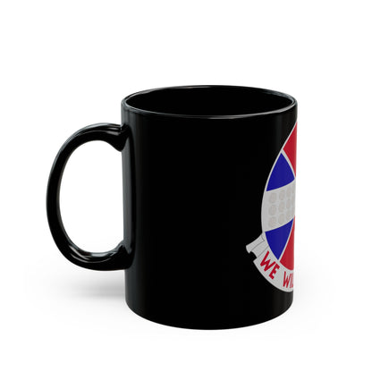 902 Engineer Company (U.S. Army) Black Coffee Mug-The Sticker Space