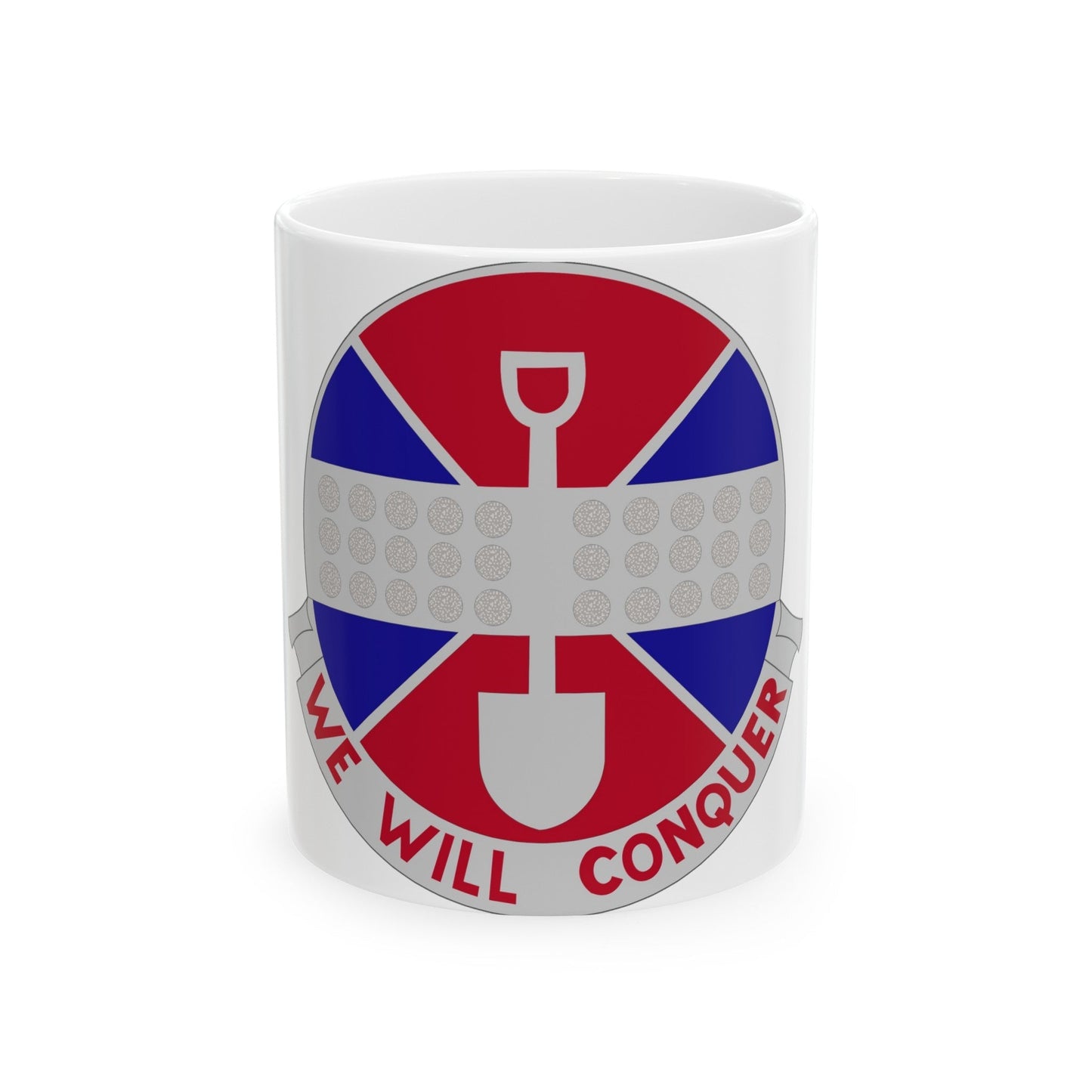 902 Engineer Company (U.S. Army) White Coffee Mug-11oz-The Sticker Space