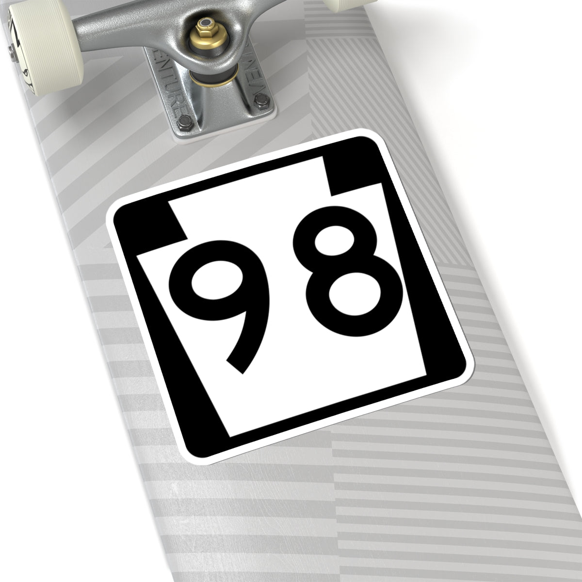 PA-98 (Pennsylvania) (Road Sign) STICKER Vinyl Kiss-Cut Decal