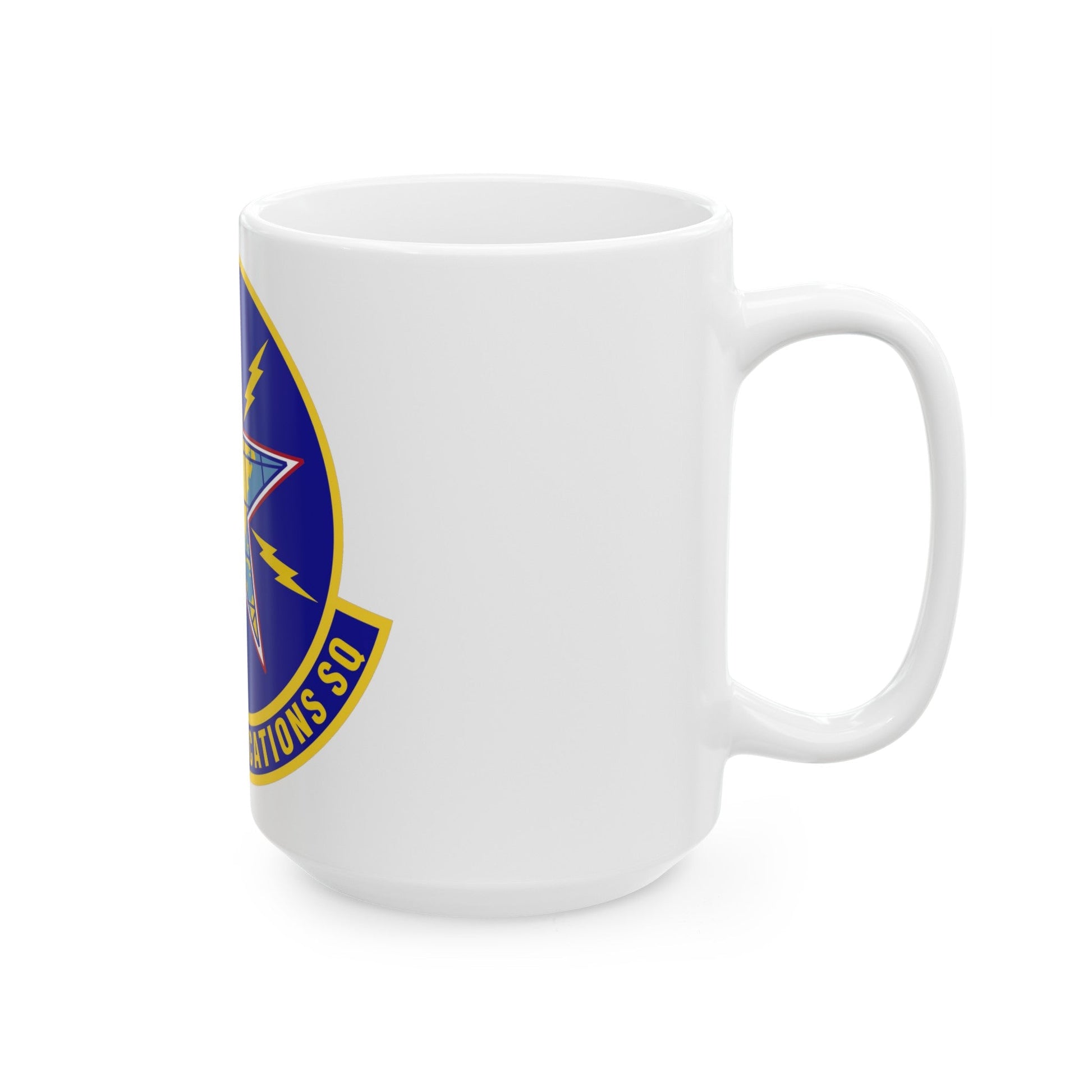 902d Communications Squadron (U.S. Air Force) White Coffee Mug-The Sticker Space