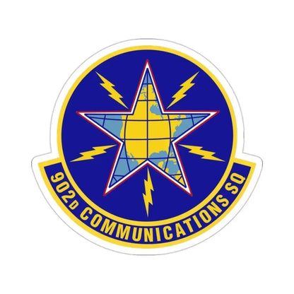902d Communications Squadron (U.S. Air Force) STICKER Vinyl Die-Cut Decal 2 Inch - The Sticker Space