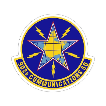 902d Communications Squadron (U.S. Air Force) STICKER Vinyl Die-Cut Decal - The Sticker Space