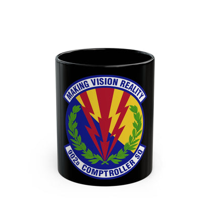 902d Comptroller Squadron (U.S. Air Force) Black Coffee Mug-11oz-The Sticker Space