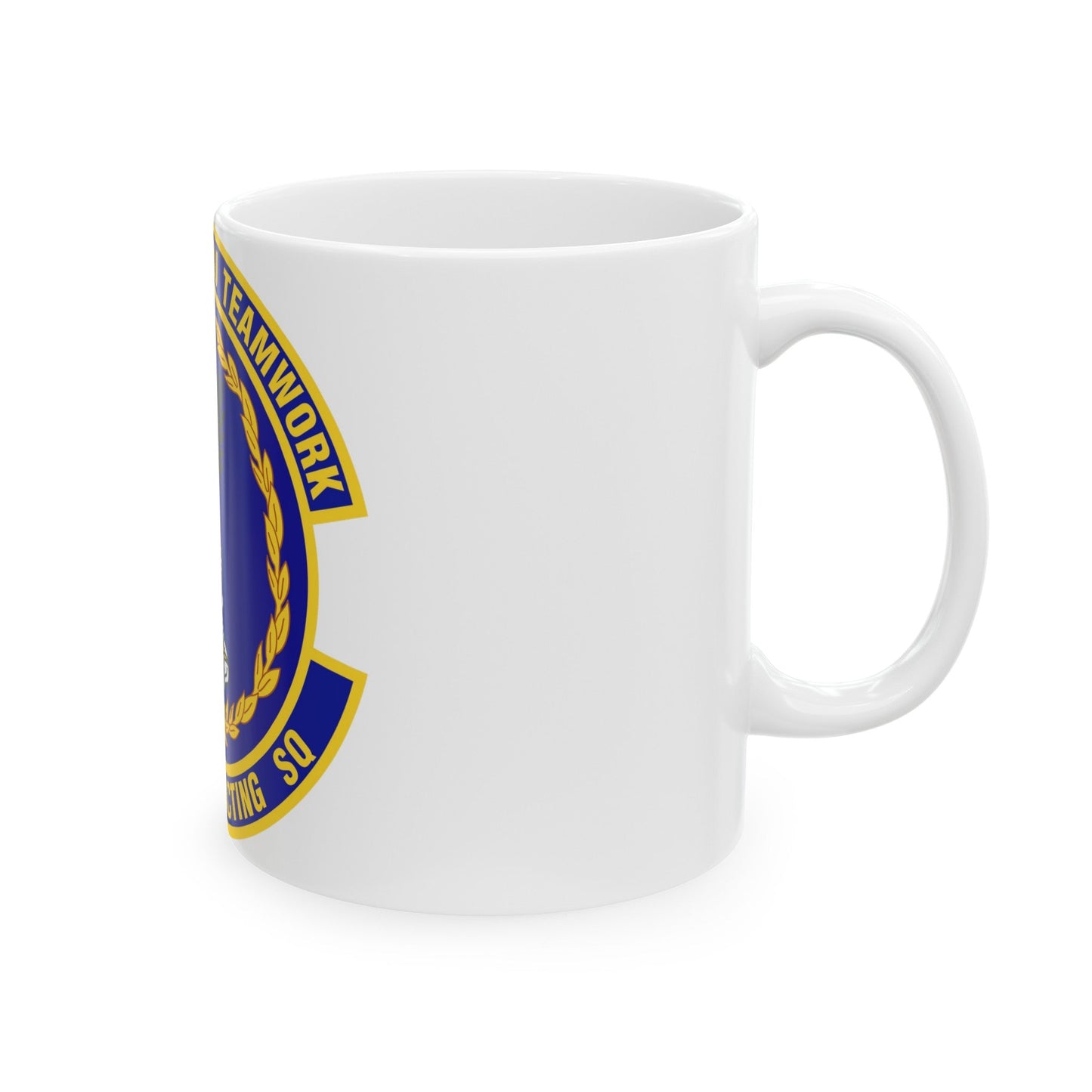 902d Contracting Squadron (U.S. Air Force) White Coffee Mug-The Sticker Space