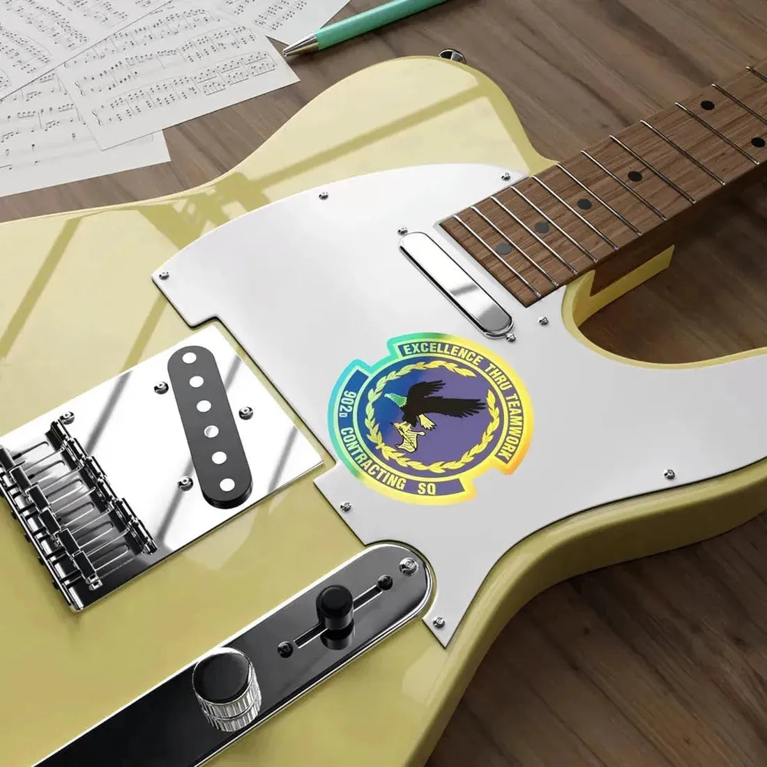 902d Contracting Squadron (U.S. Air Force) Holographic STICKER Die-Cut Vinyl Decal - The Sticker Space