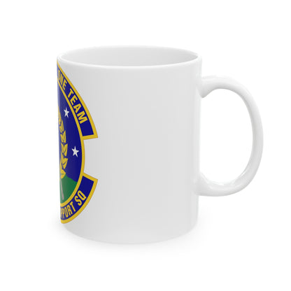 902d Force Support Squadron (U.S. Air Force) White Coffee Mug-The Sticker Space