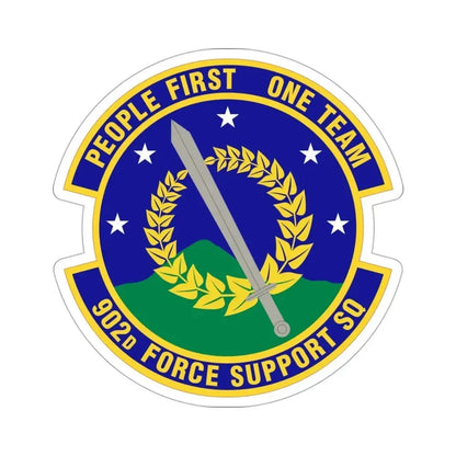 902d Force Support Squadron (U.S. Air Force) STICKER Vinyl Die-Cut Decal - The Sticker Space